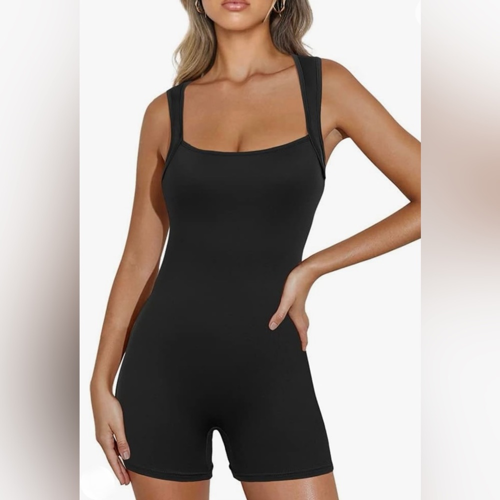 NWOT Amazon Black Bodysuit/ Leotard Size Small